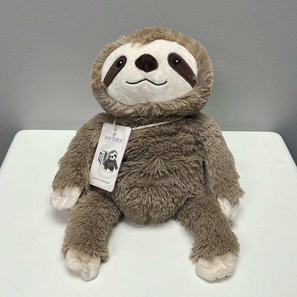 Microwavable Warmies Sloth Stuffed Animal